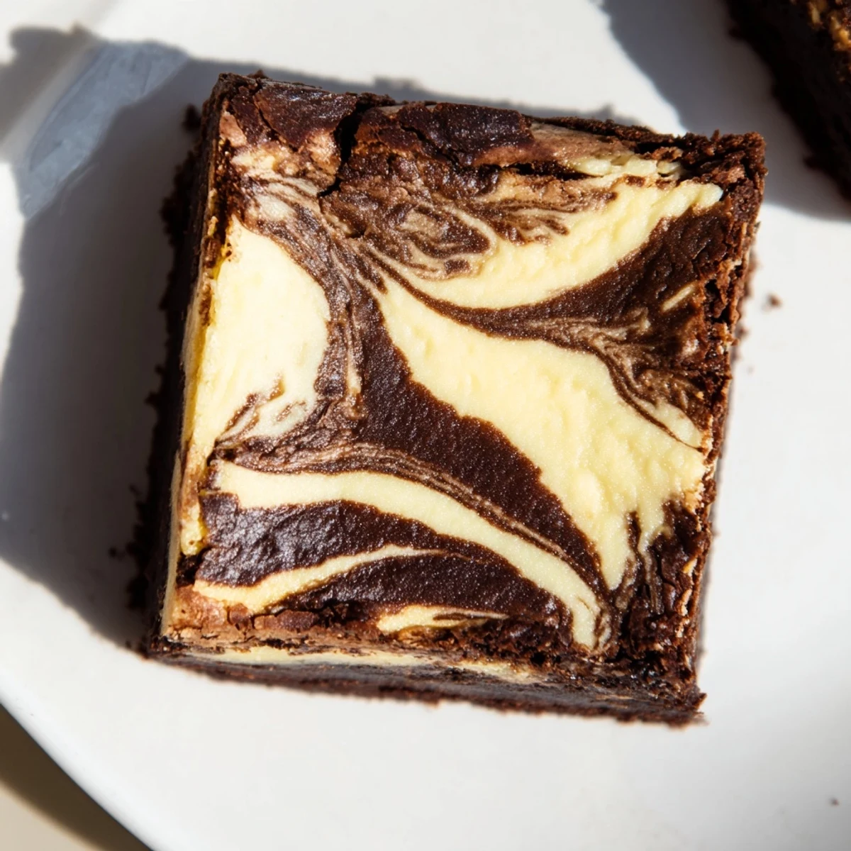 Perfectly baked cheesecake brownies, a dessert that blends tangy cheesecake with decadent brownie chocolate.
