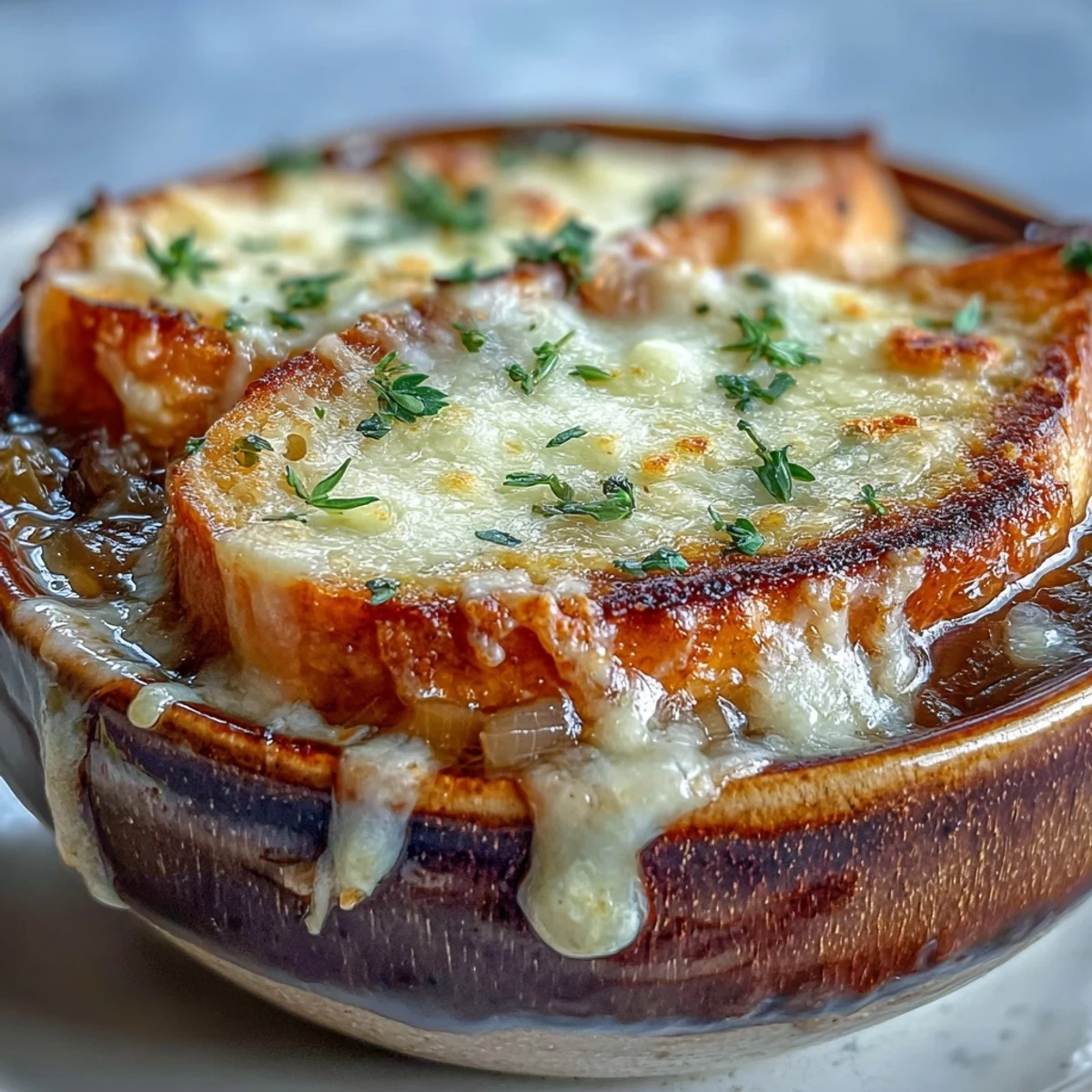 Classic French Onion Soup - Dulce Table