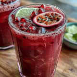 Creamy Dragon Drink Refresher with Coconut Milk and Fresh Dragon Fruit