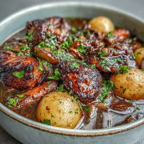 Guinness-Free Irish Stew Mushroom