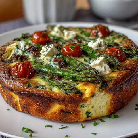 Spring Veggie Frittata Asparagus #200