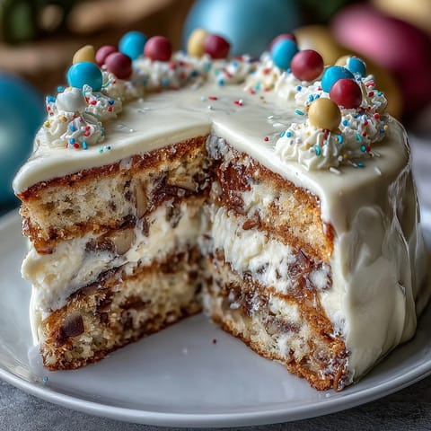 Two-Tier Vanilla Cake #203