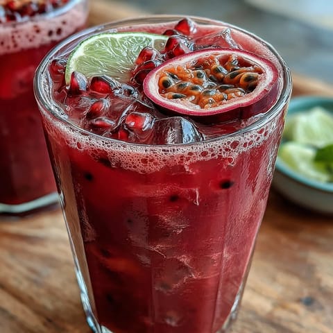 Creamy Dragon Drink Refresher with Coconut Milk and Fresh Dragon Fruit