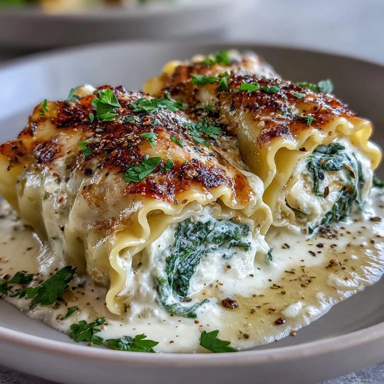 These Italian-American roll-ups pair beautifully with a crisp green salad for a complete vegetarian dinner.