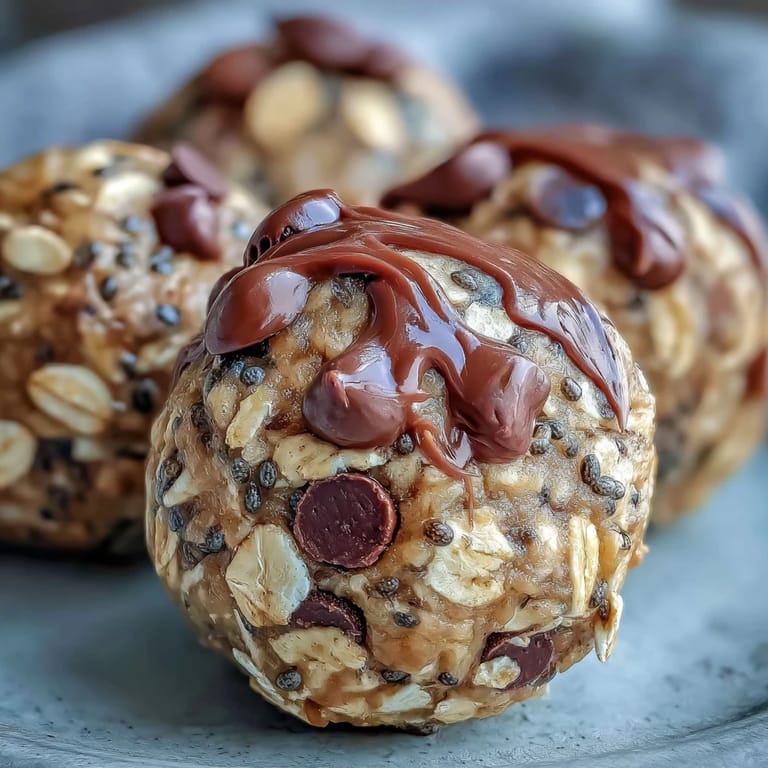 Healthy bite-sized peanut butter and oat balls for an energizing quick snack.